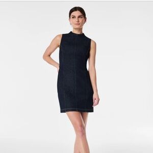 Denim Seamed Shift Dress ✨brand new